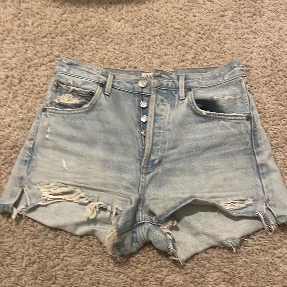 Agolde jean shorts